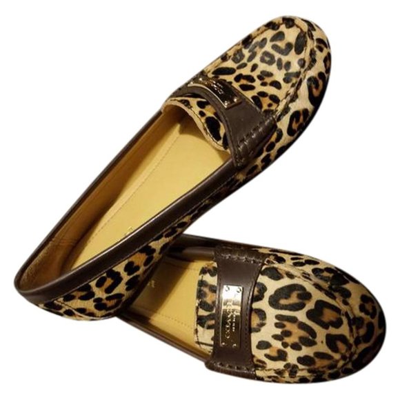 Coach Frederica Leopard print loafers - Picture 1 of 7